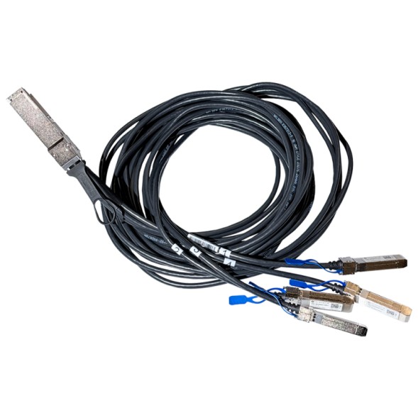 Кабель DAC breakout MikroTik DQBC0003-DS - QSFP56 на 4x SFP56