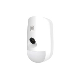 Detector PIR con cámara AX PRO Hikvision DS-PDPC12PF-EG2-WE(B) - 12 m, fotoverificación, mascotas 30 kg