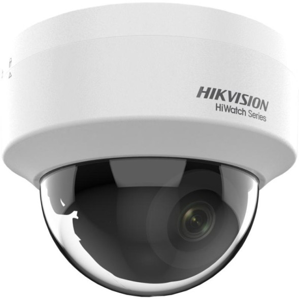 Cámara IP domo HiWatch HWI-D121H-C - 2 MP, lente fija, IR 20 m, PoE
