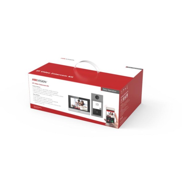 Kit videoportero IP Wifi 2MPX, IR 3mts, H.264, TC/IP,IP65,IK08, . Lector Mifare. Unifamiliar. Modelo para empotrar