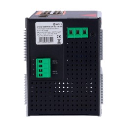 Switch Industrial de 8 puertos 10/100/1000 HIPOE 130W, x2 SFP Gigabit. DIN