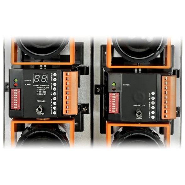 Pack barreras infrarrojas 4 haces 150m. Cableada