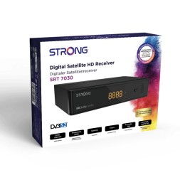 Супутниковий приймач Strong SRT 7030. DVB-S2. HD. 1 USB, 1 SCART, PVR