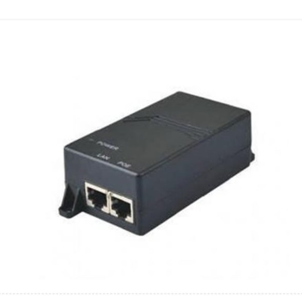 Adaptador POE 802.3af/at 48V, 0.5A.Gigabit