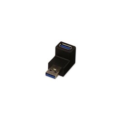 Adaptador USB acodado 90º