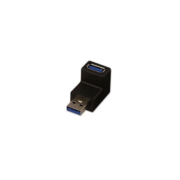 Adaptador USB acodado 90º