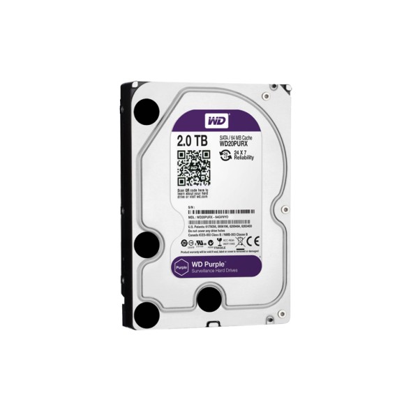 Disco duro 2TB Western Digital HD2TB - Purple SATA 3.5