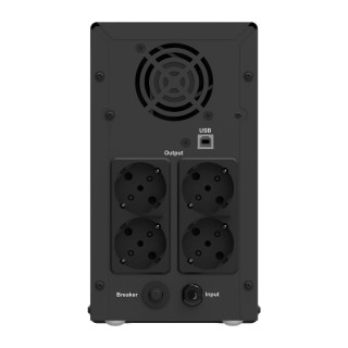 ДБЖ Hikvision DS-UPS2000-R - 2000ВА 1200Вт AVR LCD