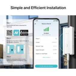 Зовнішній 5G маршрутизатор TP-Link NE211-Outdoor - 2.5GbE IP67 PoE