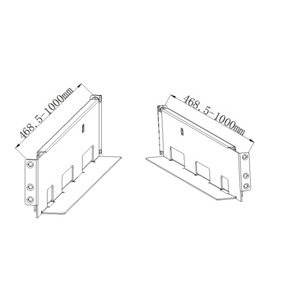 Guías rack Hikvision R Series UPS Rack Slide 4-post