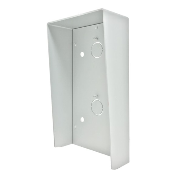 Visera antilluvia para caja de protección de pared de 2 módulos para placa de calle Ultra.
