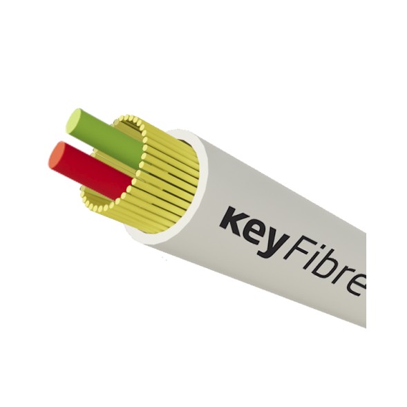 Cable acometida fibra 2FO KEYFIBRE C822B - G657A2 LSZH