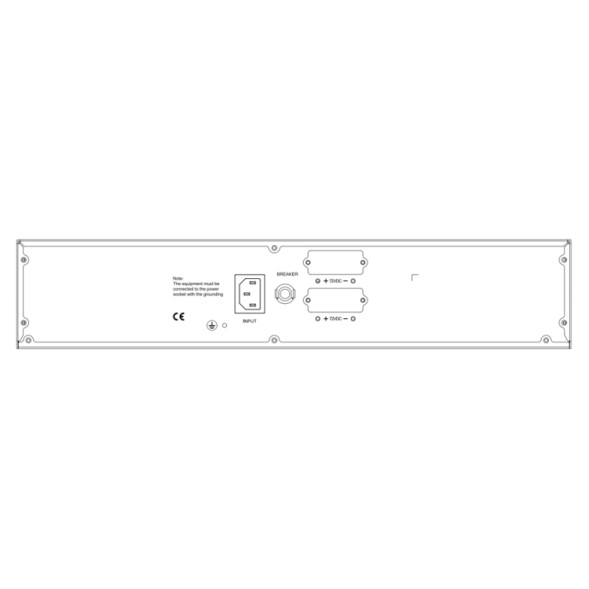 Battery Pack Hikvision DS-UPSB0972B-R/TJC - VRLA 12V 9Ah×12, 72VDC, recarga 6-8h
