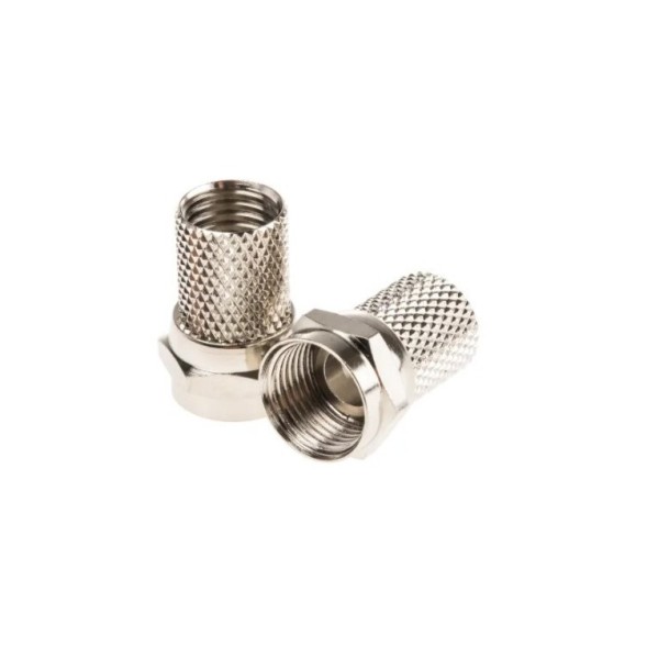 Conector F Rosca 5mm para cable coaxial TT