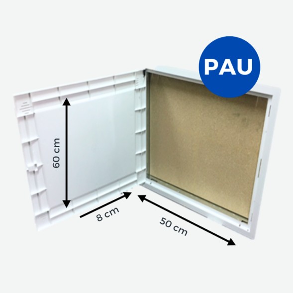 Novamax NV050204: Registro de PAU Empotrable 600x500x80 mm