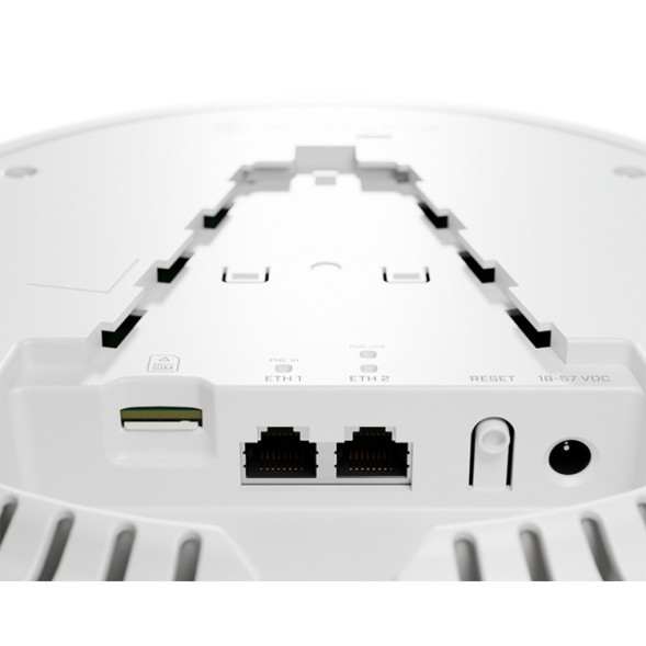AP AX WIFI 6 con modem CAT12 600 Mbps LTE, 2.4/5Ghz, 24dBm (250mW), 6dBi, x2 Gb, Level 4
