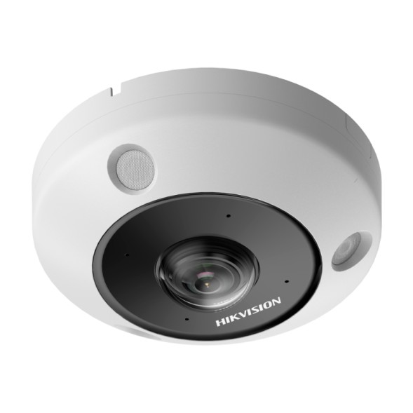 Cámara IP domo 360º, 12Mpx, IR 15mts, 1.29mm Fish Eye, H.265+, IP67