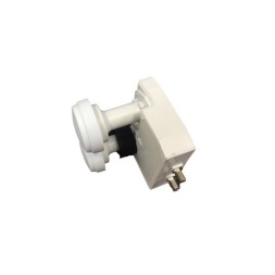 Lnb Twin (2 Receptores), Monoblock 6º (Astra 19.2 - Hot Bird 13), 0,1dB ruido