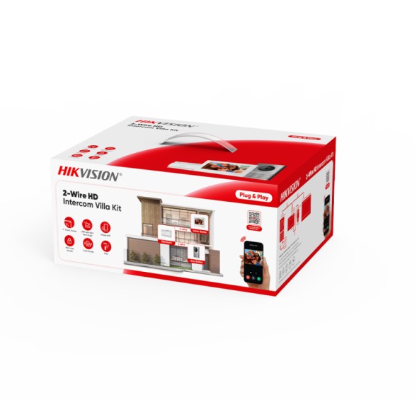 Kit videoportero Hikvision DS-KIS706EY - 2 hilos WiFi