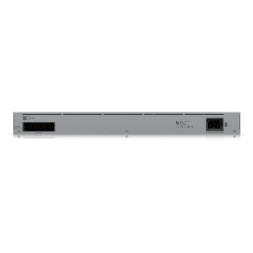 UniFi Switch L3 de 24 puertos: 8x PoE++ 2,5 GbE, 16x GbE (8 PoE+ y 8 PoE++ 400W) y 2x SFP+ 10G. Rack