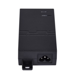 Inyector POE 10/100/1000 802.3at. 53V, 30W, 0.5A