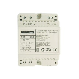 Alimentador DIN4 12Vac/1A