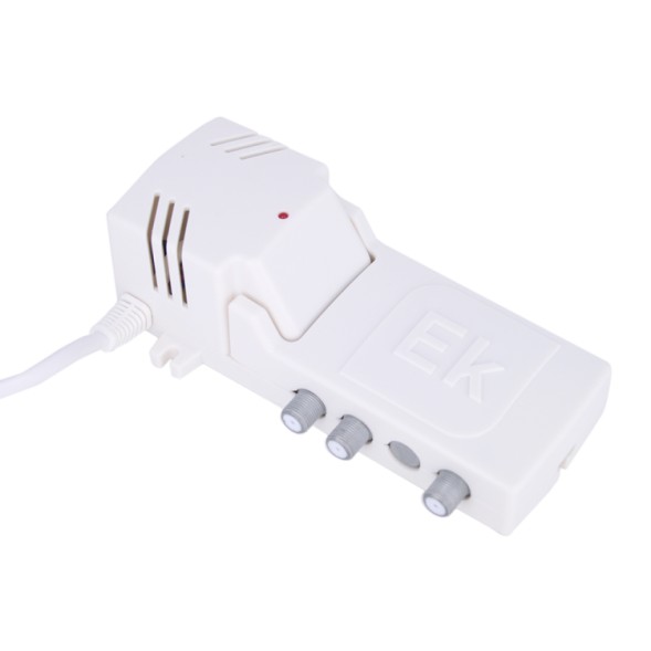 Micro central amplificadora Ekselans MCA 402 L2 - VHF/UHF, 32/40 dB, 117/114 dBµV
