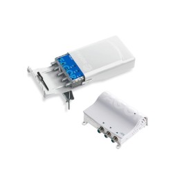 Kit de Amplificador mástil  5G AML 530 (3 entrada FM/BIII/UHF, 28/28/38dB, 114dBµV) + Fuente FA 252